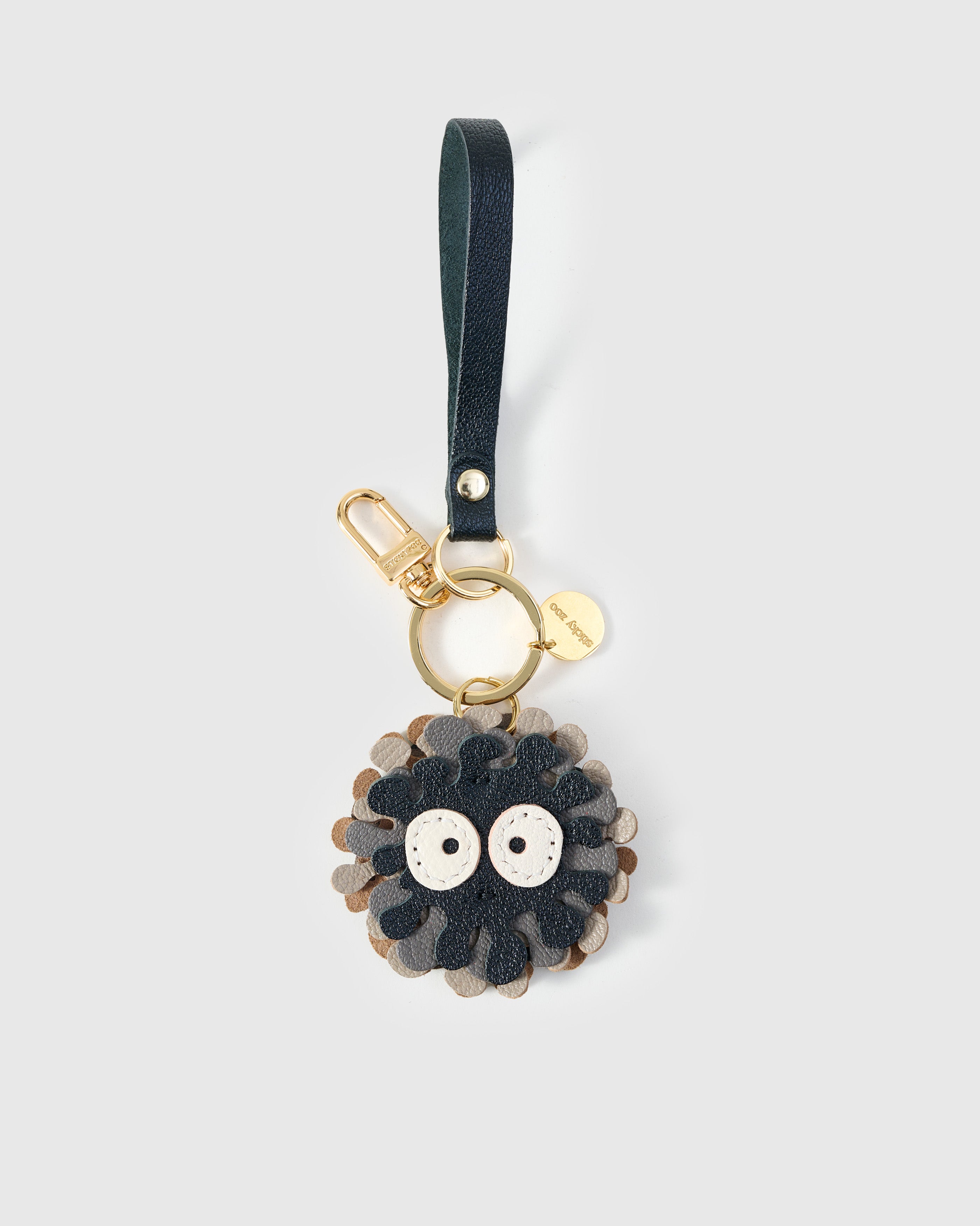 Soot Sprite Leather Bag Charm & Keychain – Handmade Gift – STICKYZOO®