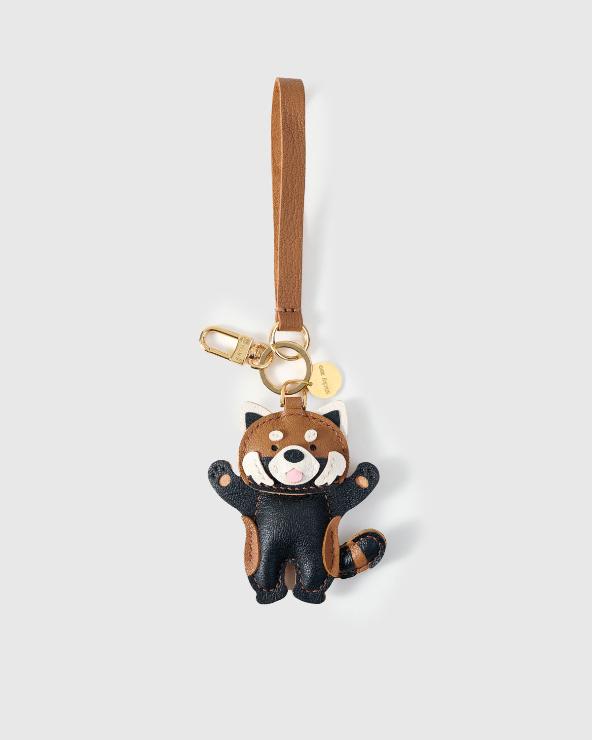 Red Panda Leather Charm — French Alran Handmade – STICKYZOO®