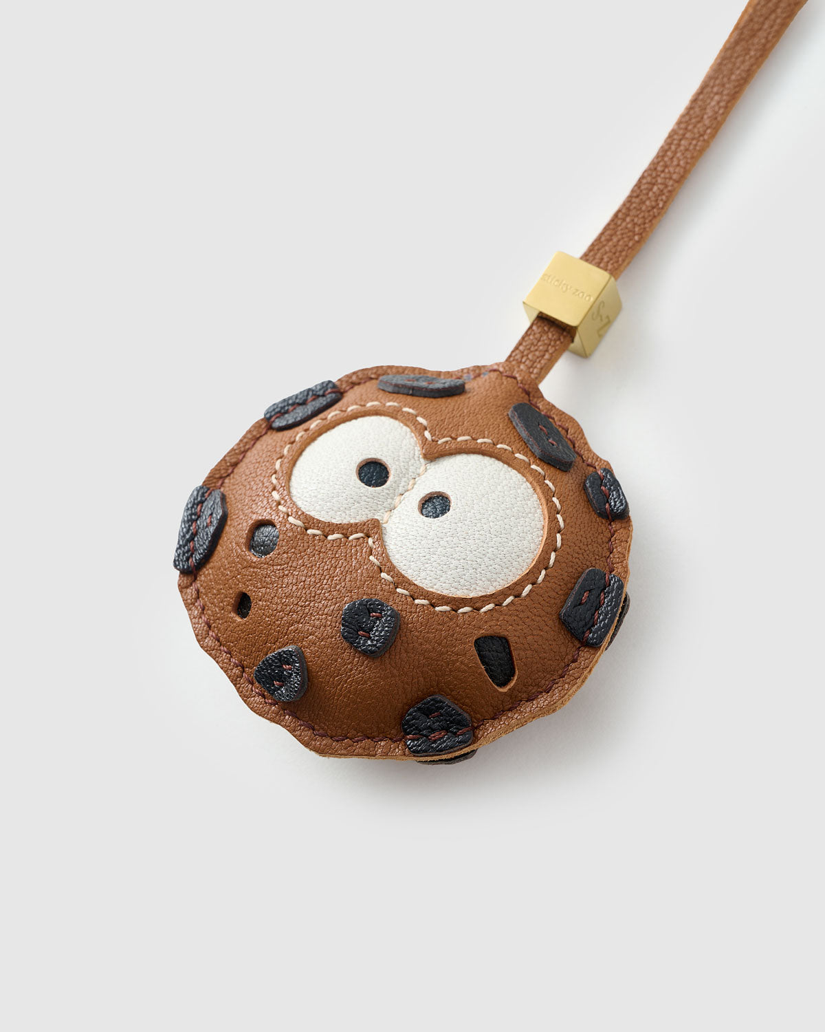 STICKY ZOO® – Cookies Leather Bag Charm & Keychain – Handmade in