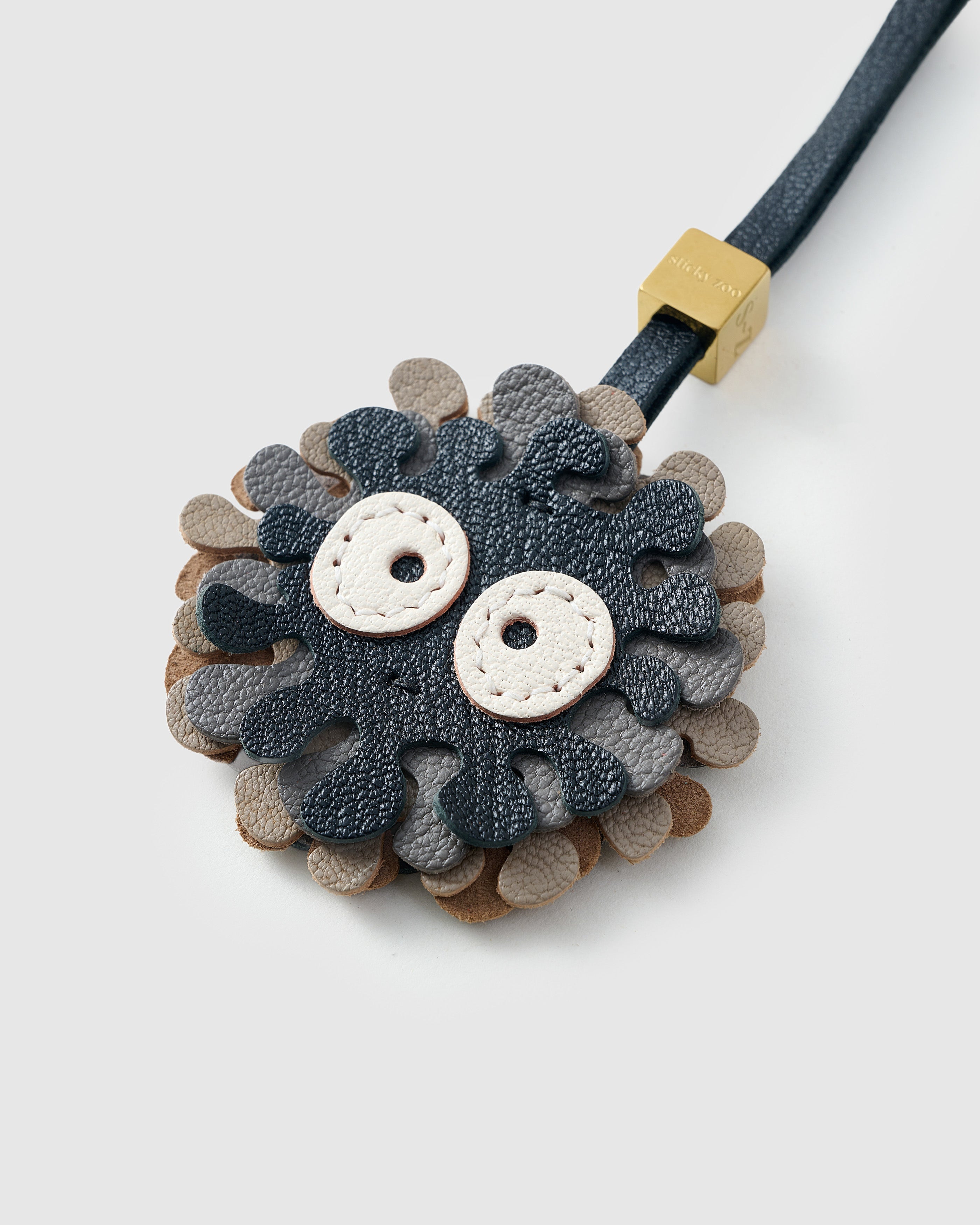 Soot Sprite Leather Bag Charm & Keychain – Handmade Gift – STICKYZOO®