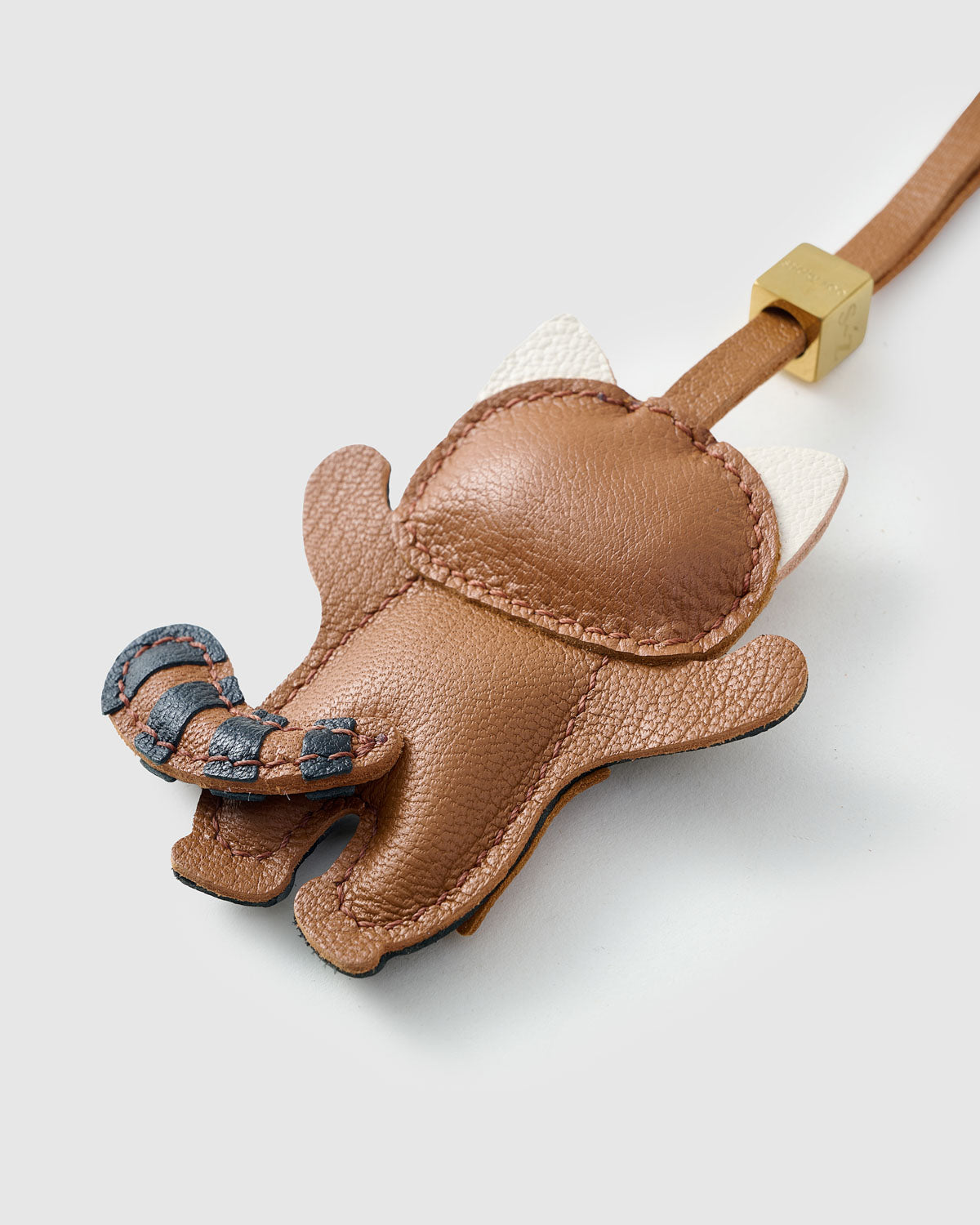 Red Panda Leather Charm — French Alran Handmade – STICKYZOO®