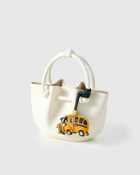 BRELOQUE BUS SCOLAIRE JAUNE