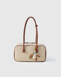 SLOTH CHARM — French Alran leather from Tarn, France, founded 1903, Entreprise du Patrimoine Vivant.