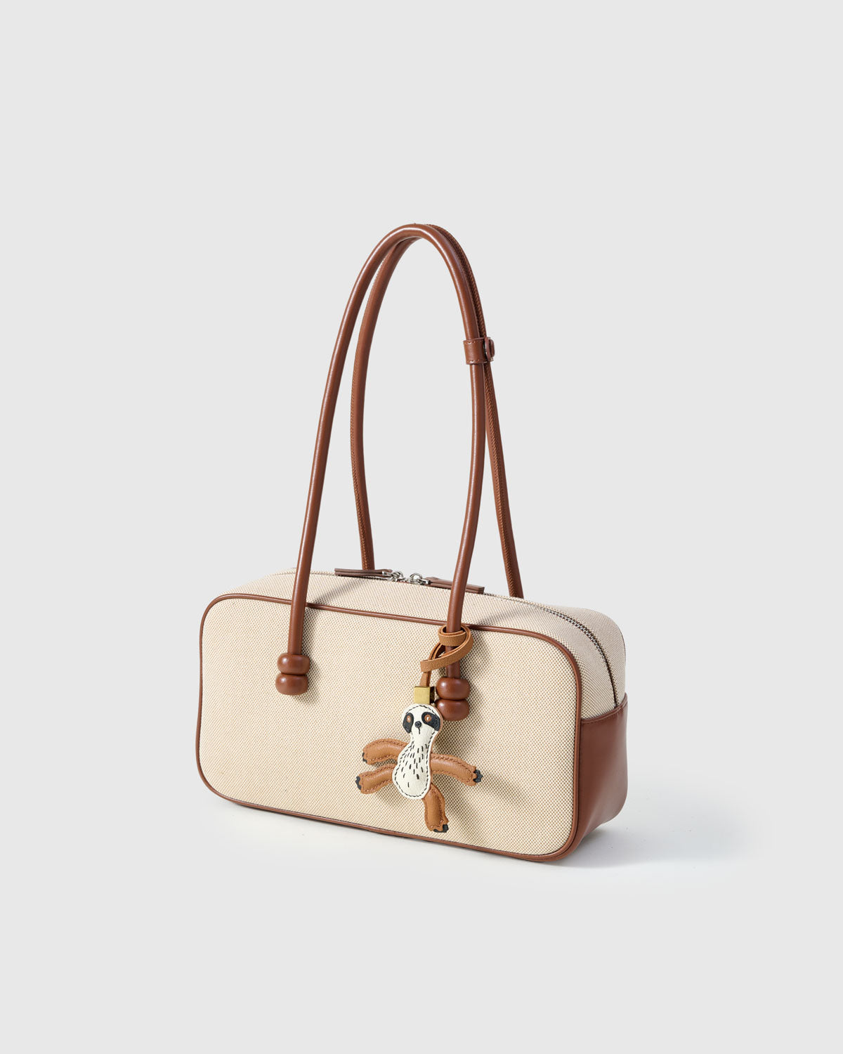 小物 sticky zoo BAG CHARMS & KEYCHAINS STICKY ZOO® – Teddy Bear Bag Charm & Keychain – Handmade in Brown