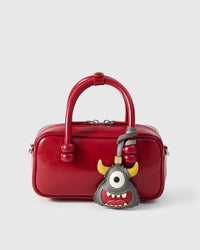 Little monster — genuine French Alran goatskin. Never vegan. Never synthetic.