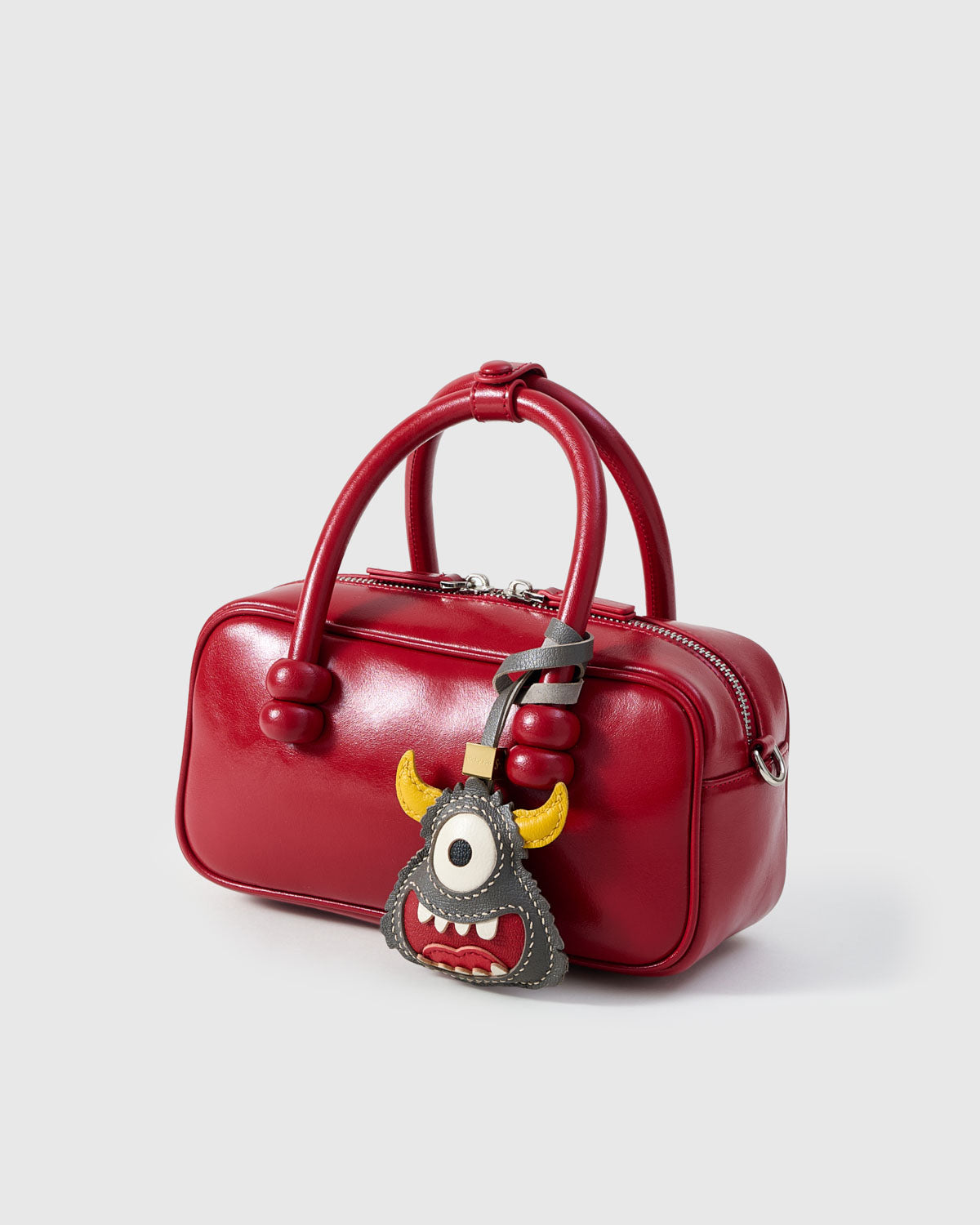 Little Monster Charm — Hand-Cut French Leather | STICKYZOO