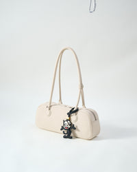 Cartoon Cat — French Alran leather from Tarn, France, founded 1903, Entreprise du Patrimoine Vivant.