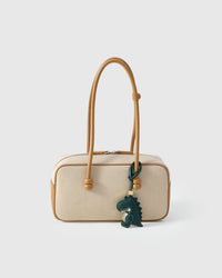 Green dinosaur — loved by thousands of buyers. Real French leather, 3 days by hand.