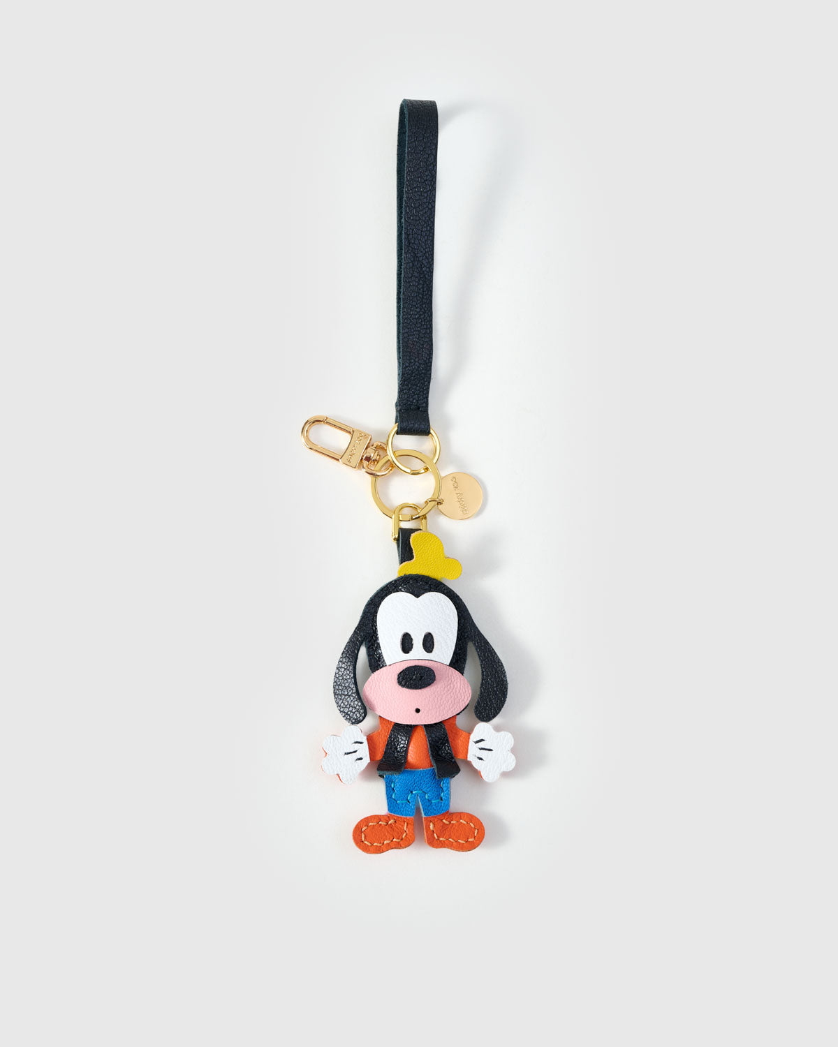 Goofy Charm Leather Charm — Hand-Cut French Leather | STICKYZOO