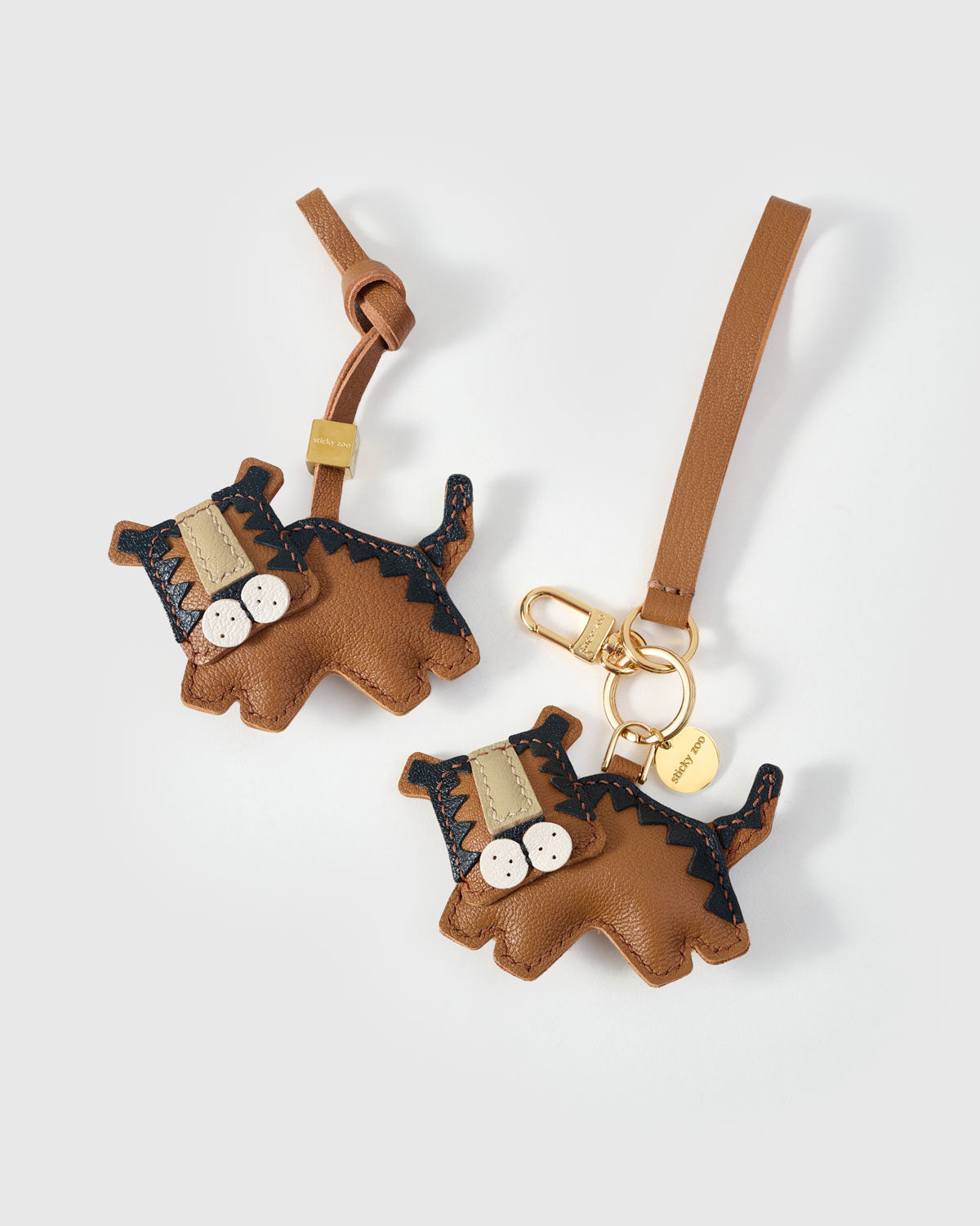 Tiger Tiko Leather Charm — French Alran Handmade – STICKYZOO®