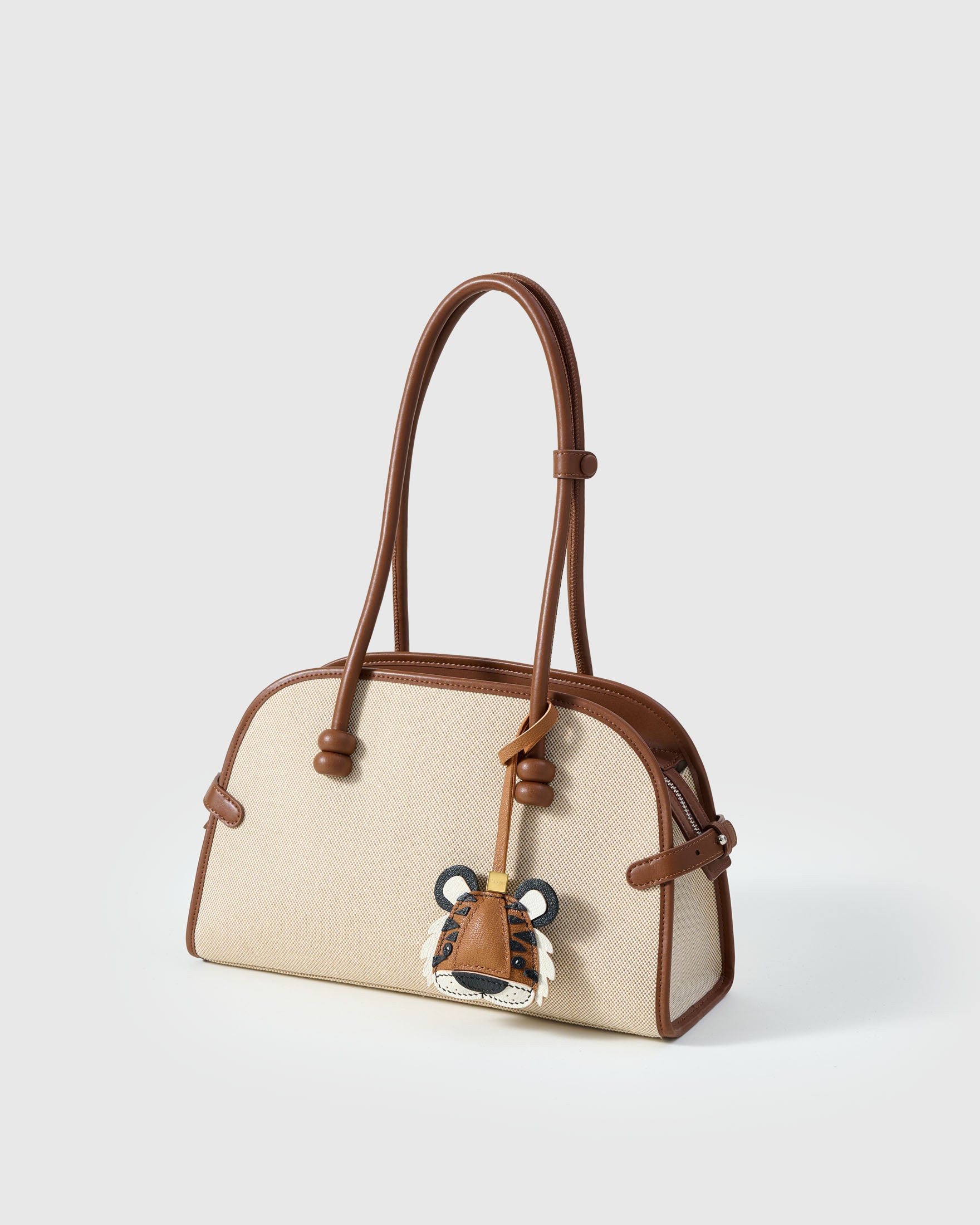 Tiger Leather Bag Charm — Handmade French Goatskin – STICKYZOO®