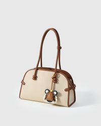 TIGER CHARM charm — real French leather, 3 days by hand.