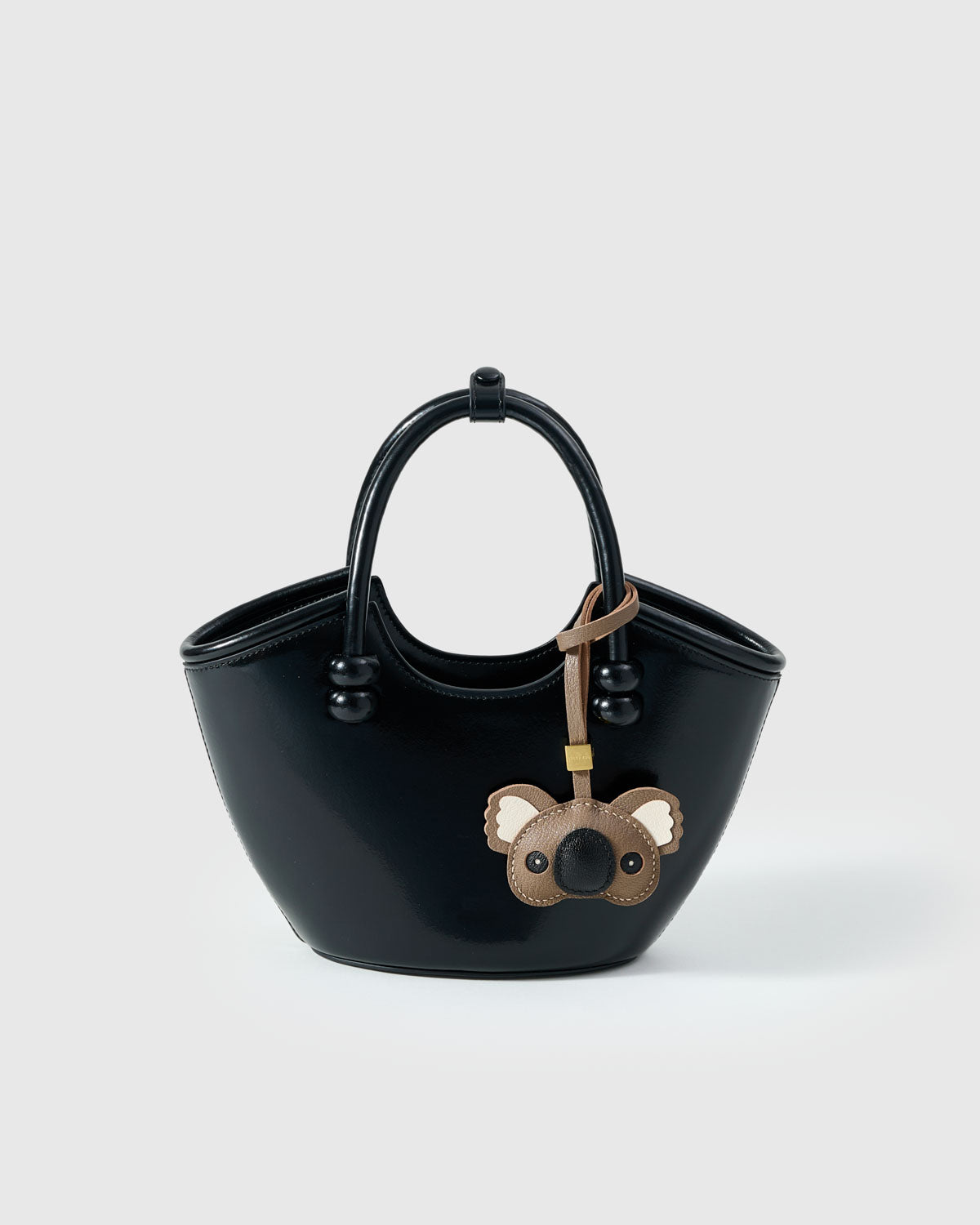 KOALA CHARM — French Alran leather from Tarn, France, founded 1903, Entreprise du Patrimoine Vivant.