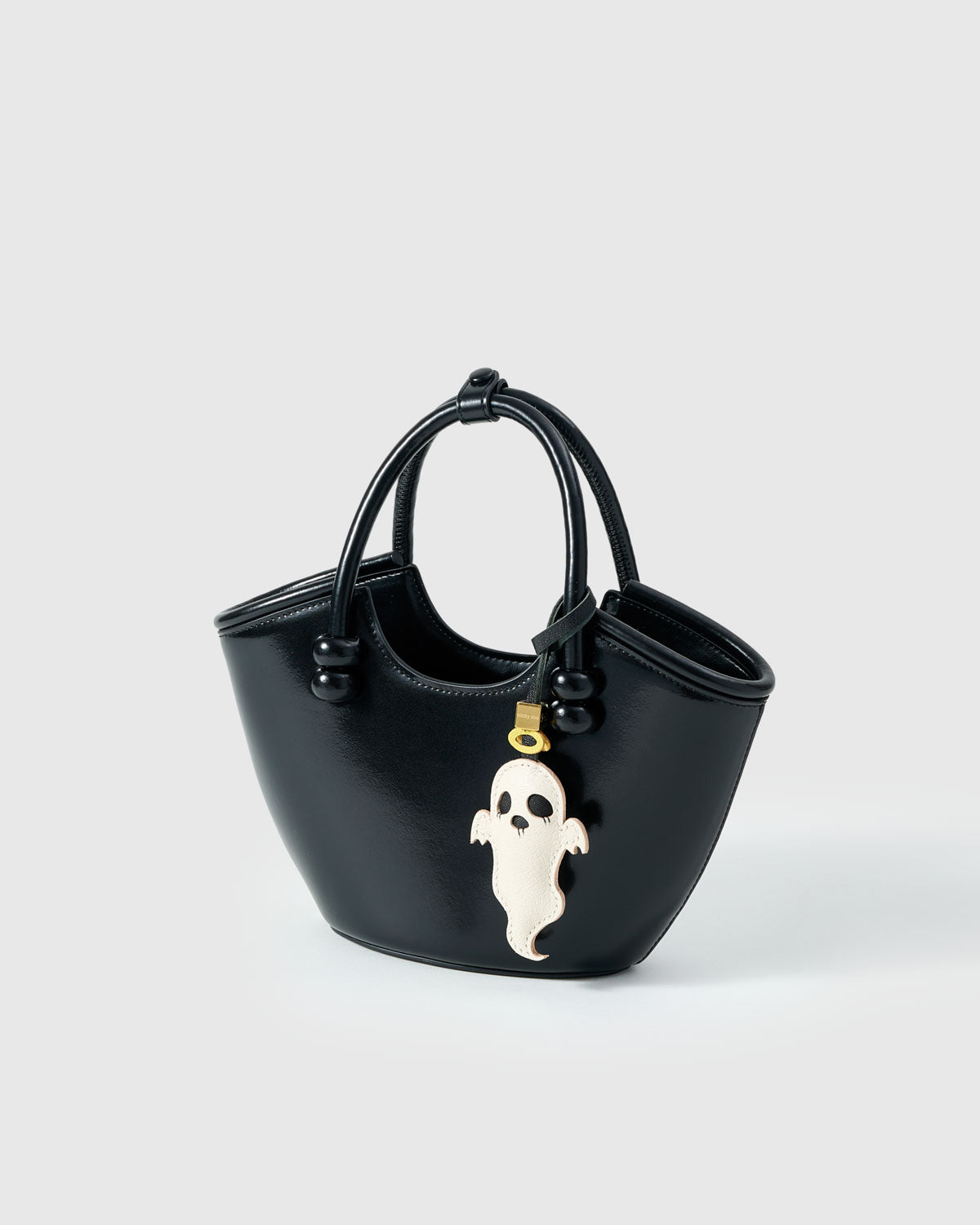 Softly spooky, utterly sweet. A little ghost with a golden halo