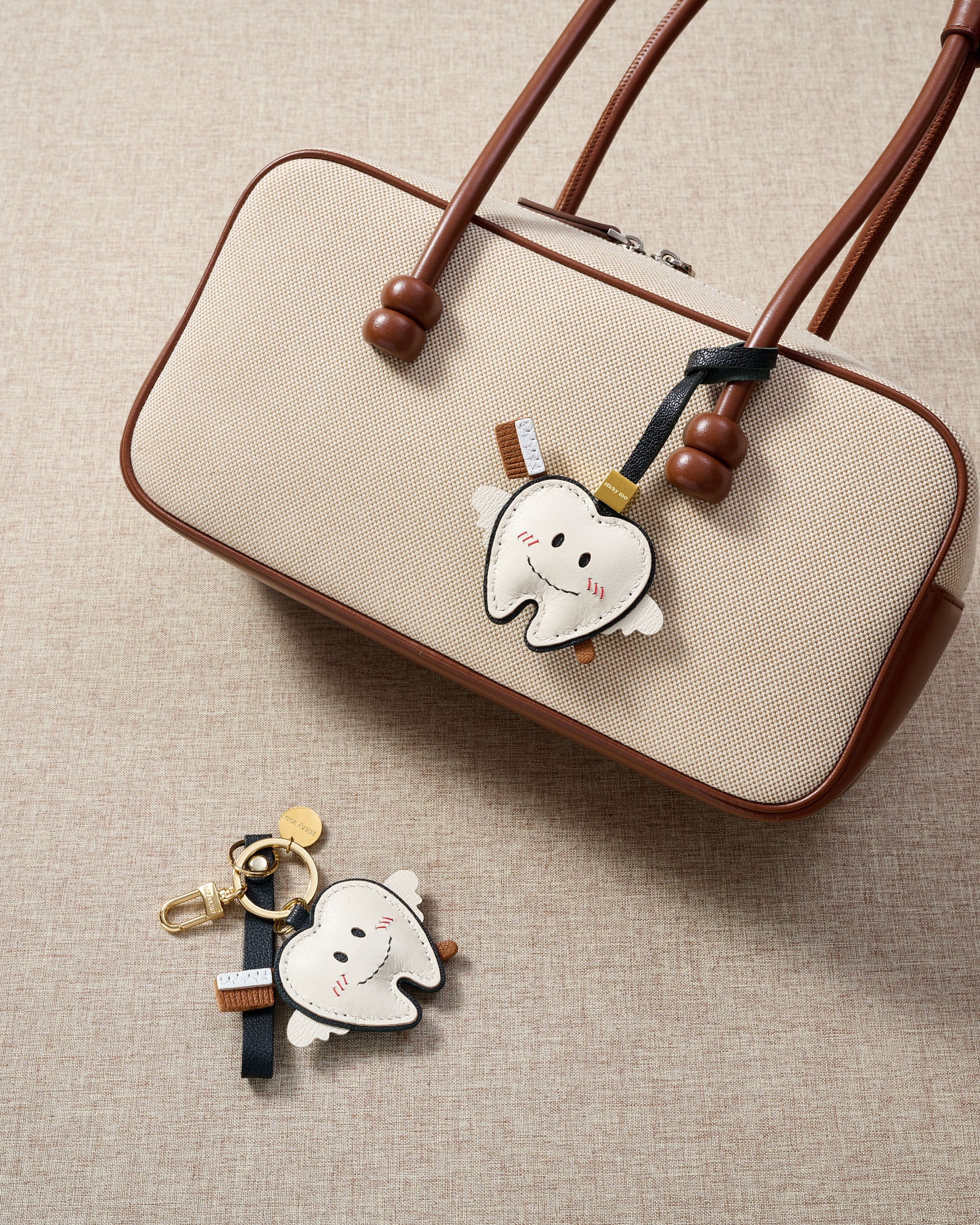 TOOTH FAIRY CHARM — Hand-Cut French Leather | STICKYZOO – STICKYZOO®