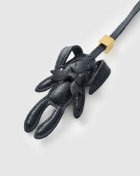 RABBIT CHARM charm on a bag — real French Alran leather, 3 days by hand.