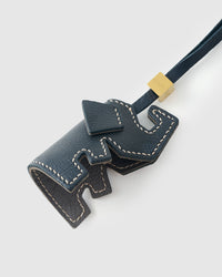 ELEPHANT CHARM charm on a bag — real French Alran leather, 3 days by hand.