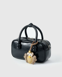 Gold Hootie — genuine French Alran goatskin. Never vegan. Never synthetic.