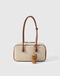 ELEPHANT CHARM — French Alran leather from Tarn, France, founded 1903, Entreprise du Patrimoine Vivant.