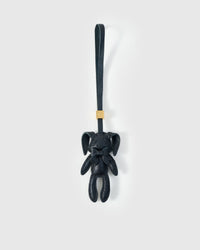 RABBIT CHARM charm — genuine French Alran goatskin. Never vegan. Never synthetic.