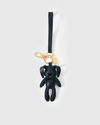 RABBIT CHARM — finished one at a time, by hand. Real French Alran goatskin.
