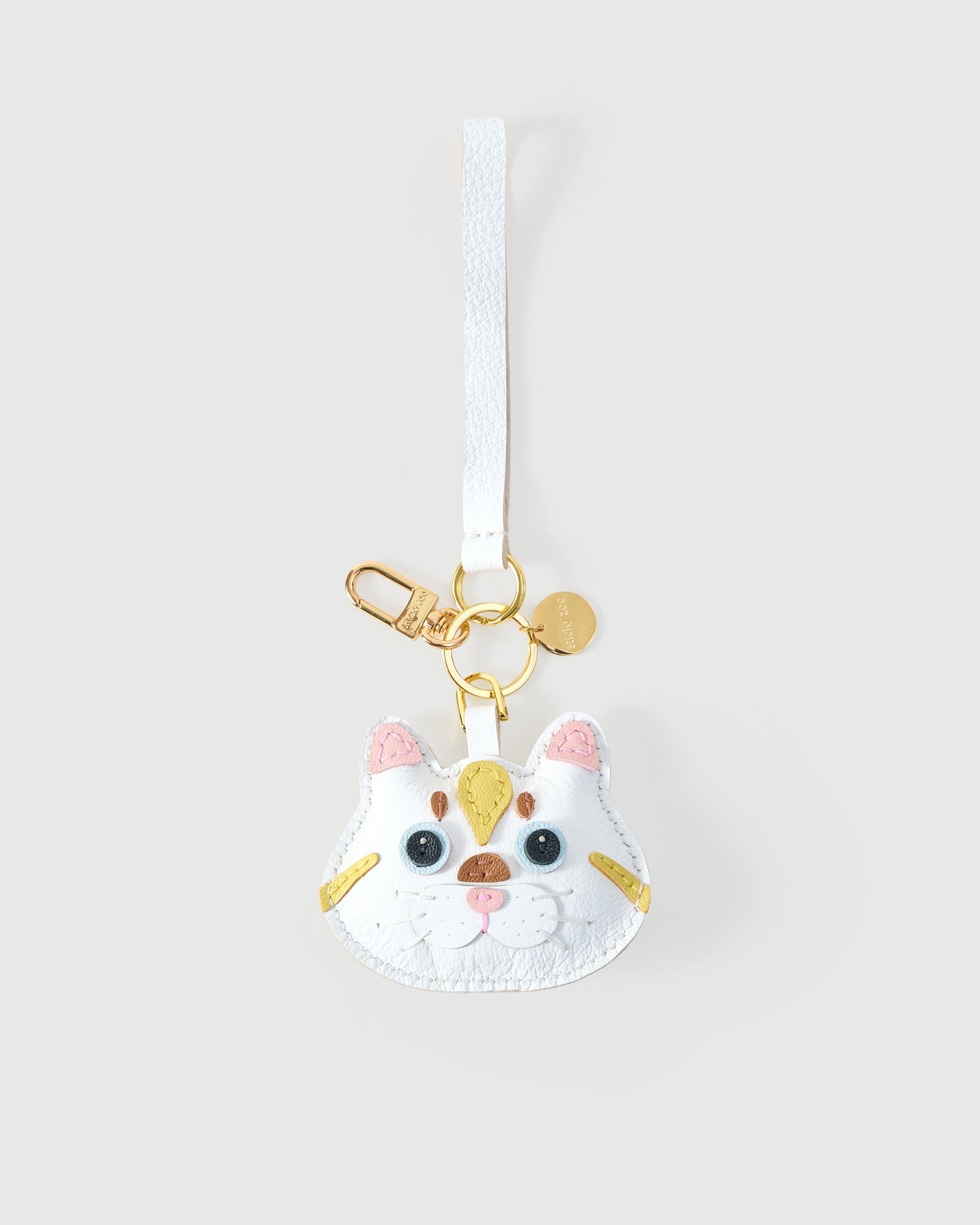 Sticky Zoo® – 手作りレザーの猫バッグチャーム＆キーチェーン