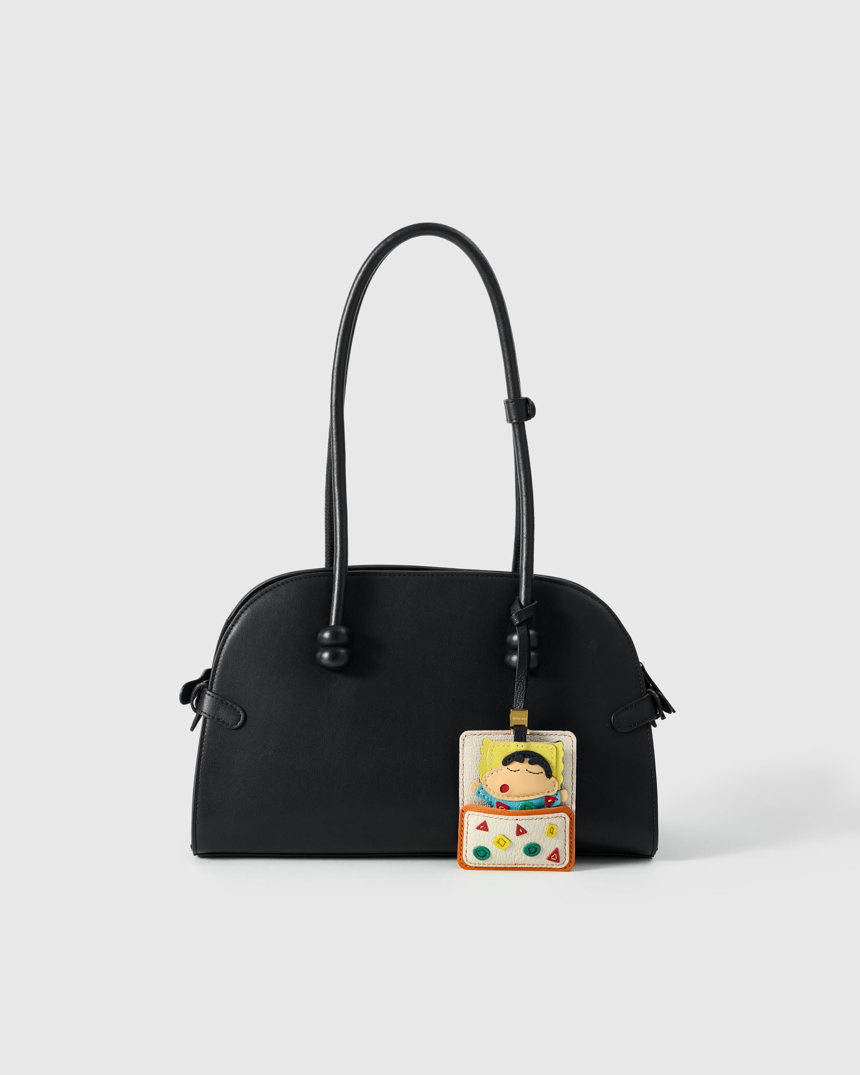 クレヨンしんちゃん バッグチャーム – プレミアムレザー ハンドメイド