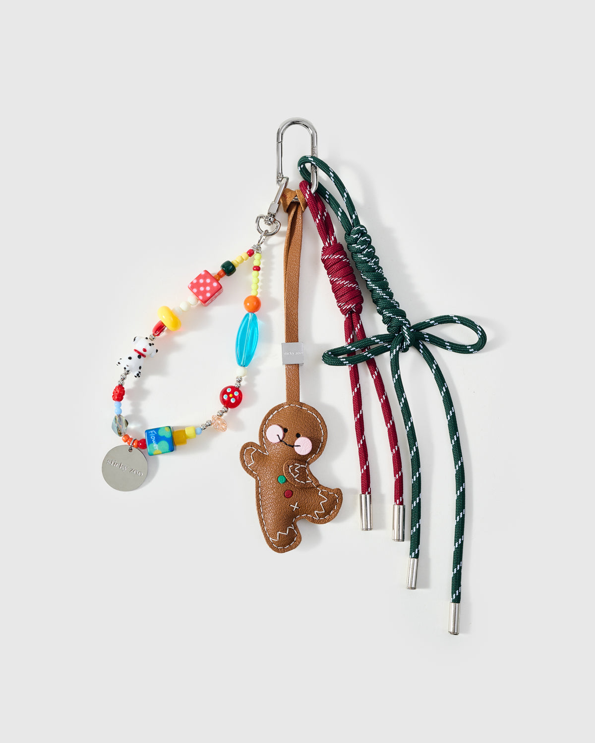 GINGERBREAD CHRISTMAS STACK CHARM