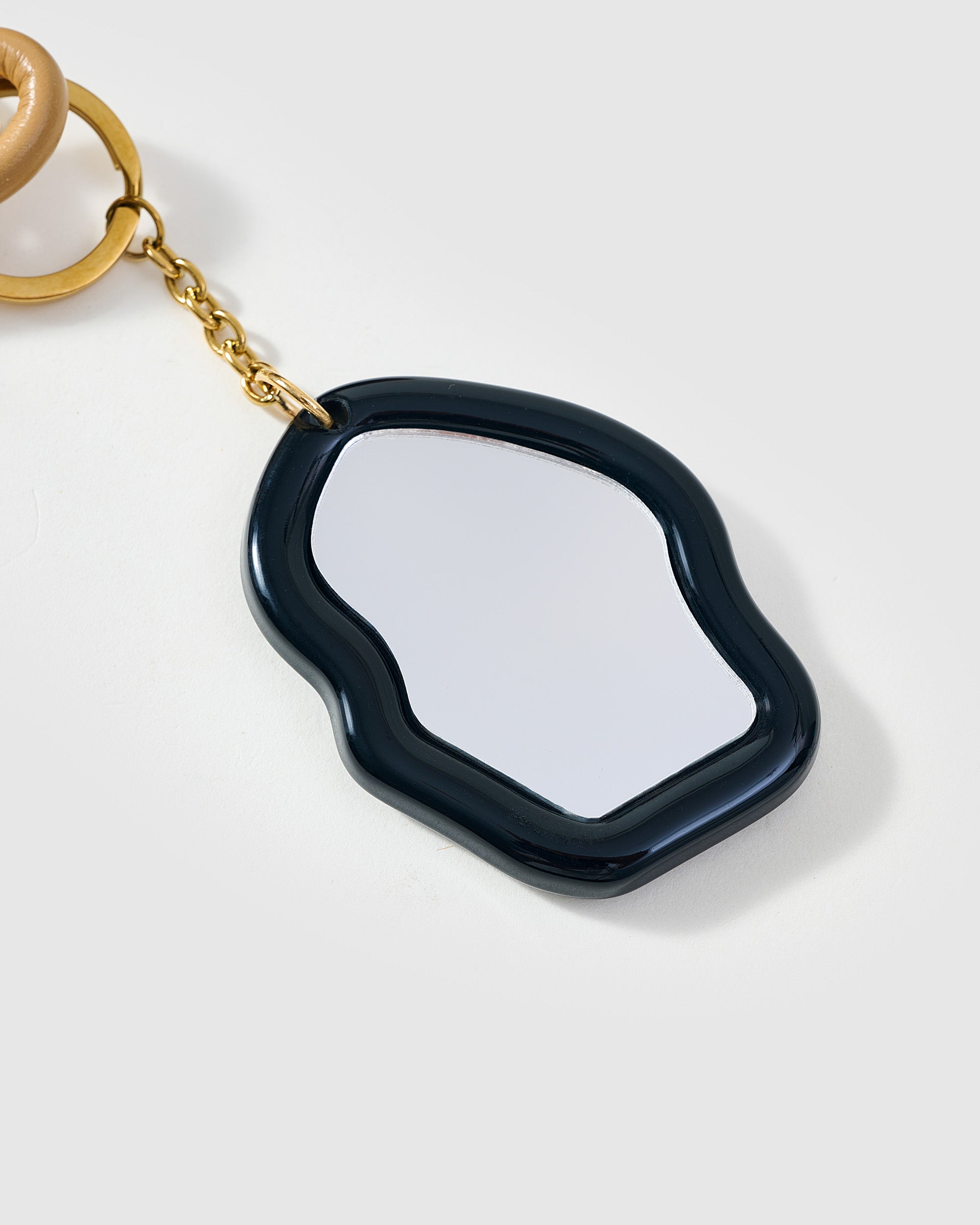 Sticky Zoo® - Leopard Heart Mirror Bag Charm & Keychain – Handmade