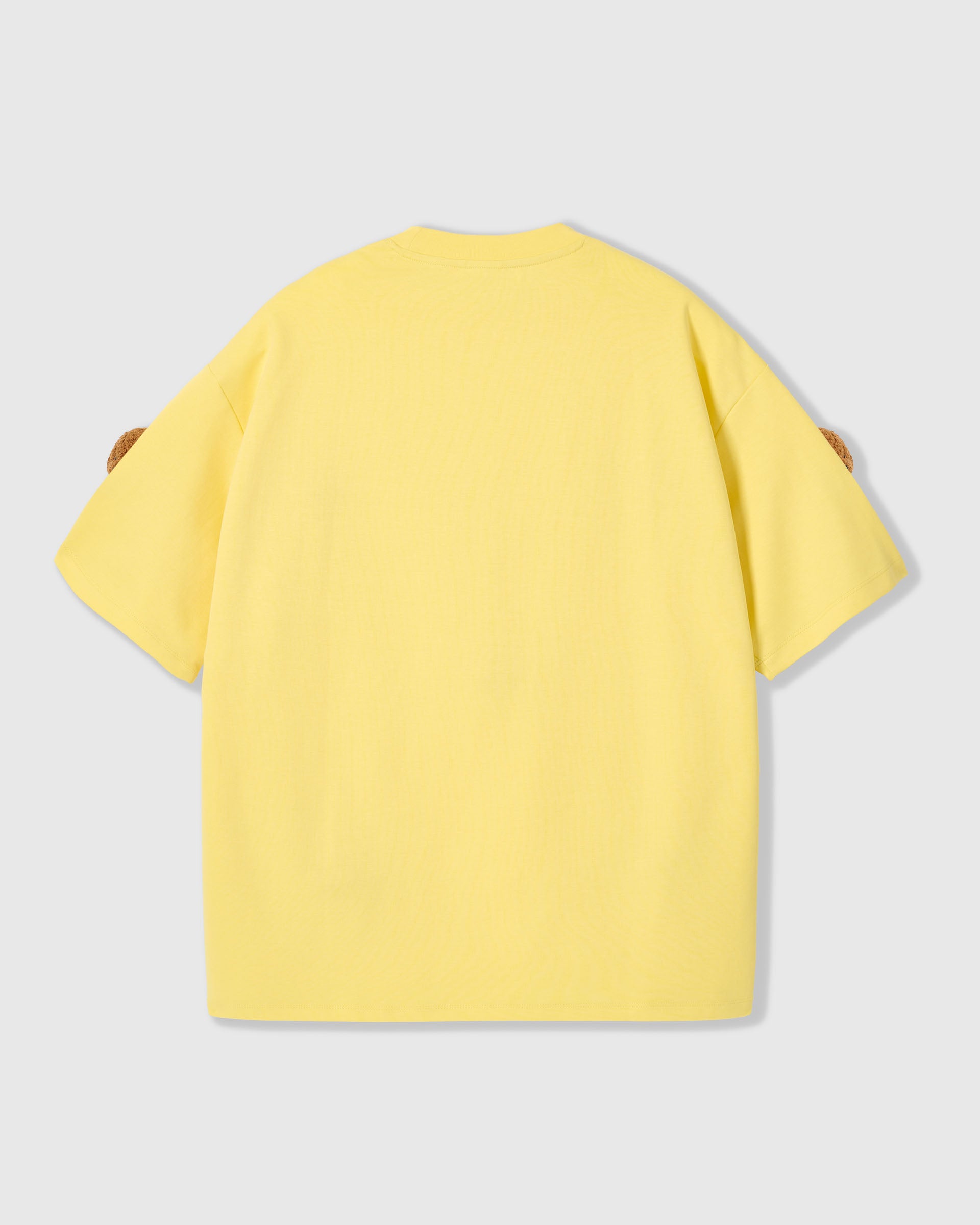 Handmade Poodle T-Shirt Lemon · 230gsm Plush Oversized – STICKYZOO®
