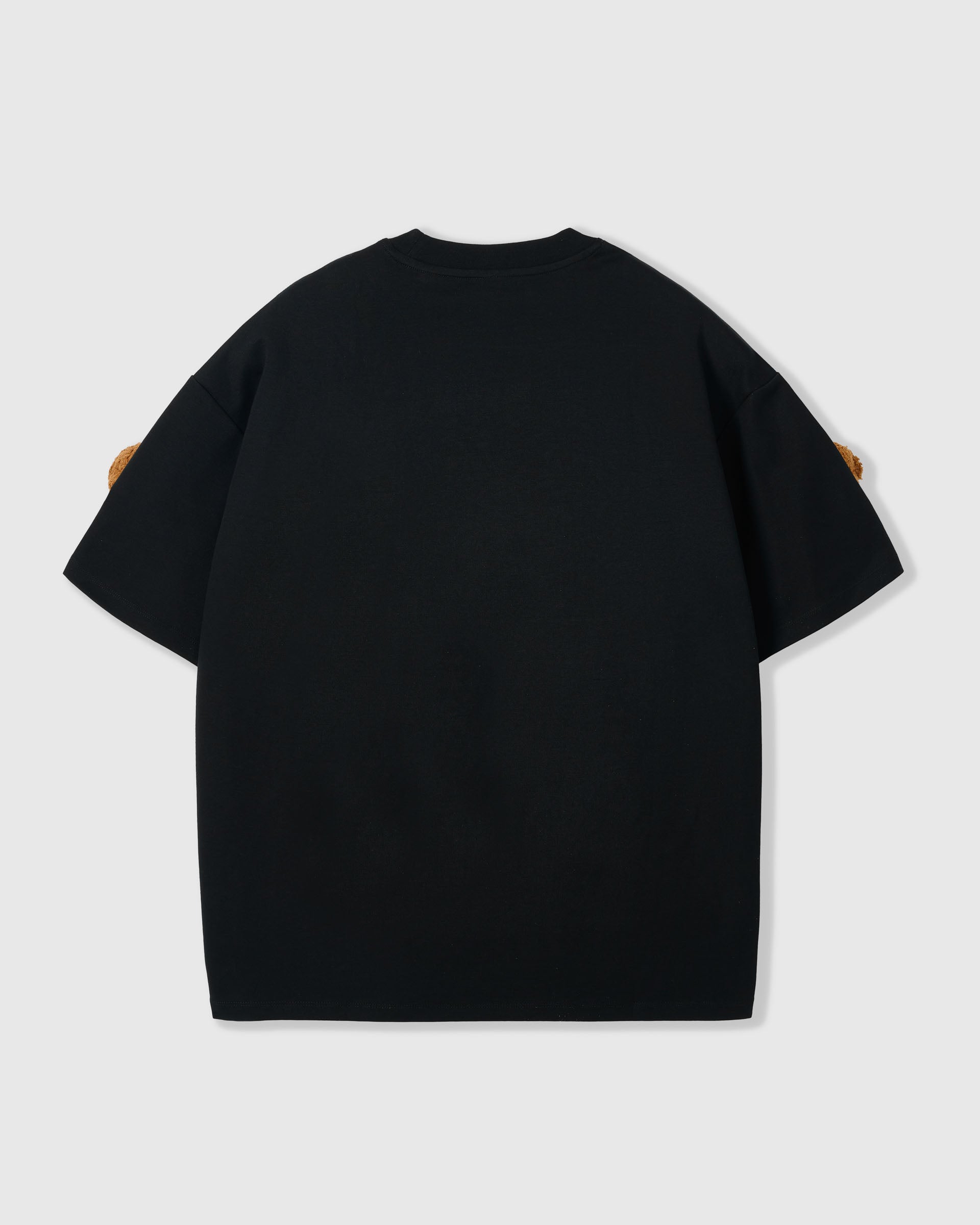Black Poodle T-Shirt Oversized · 7 Handmade 3D Plush – STICKYZOO®