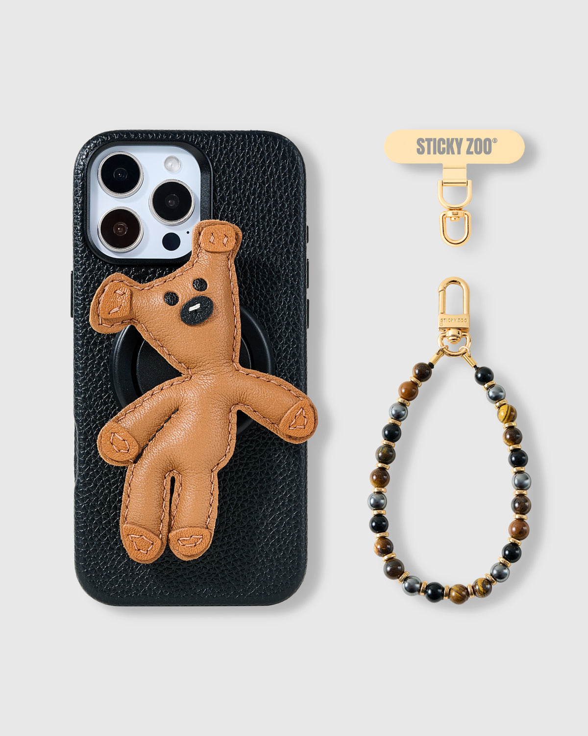 MR. BEAN TEDDY CHARM CASE SET