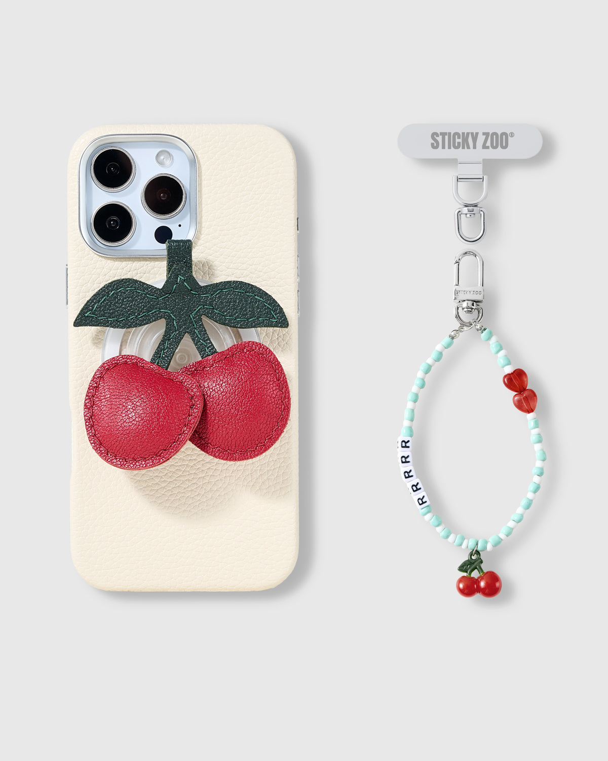 CHERRY POP CHARM CASE SET