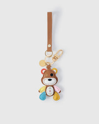 THE PATCHWORK BEAR CHARM