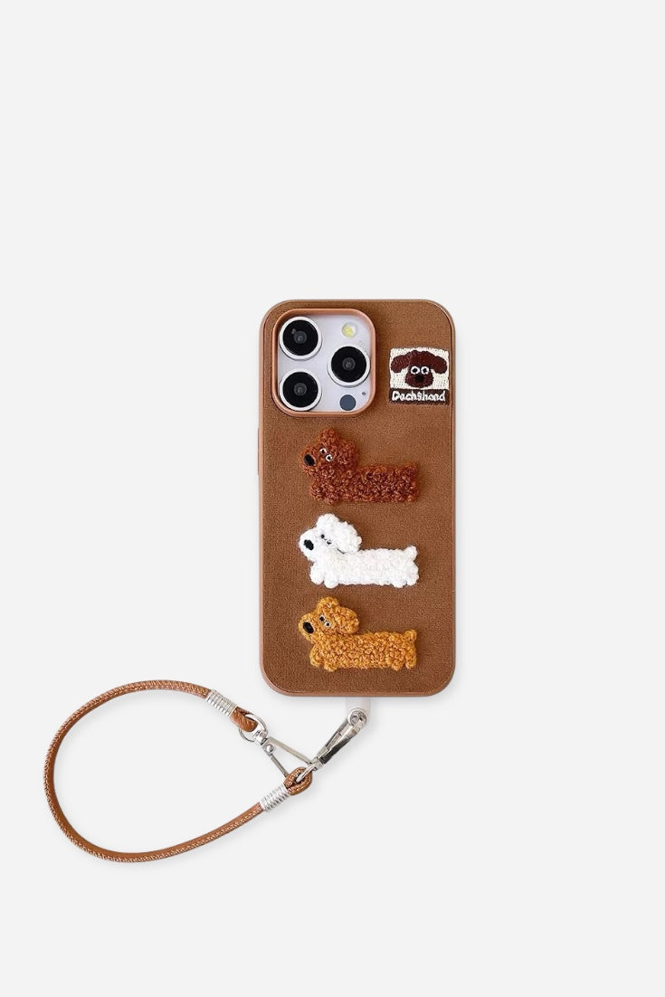 PUPPY PARADE PHONE CASE