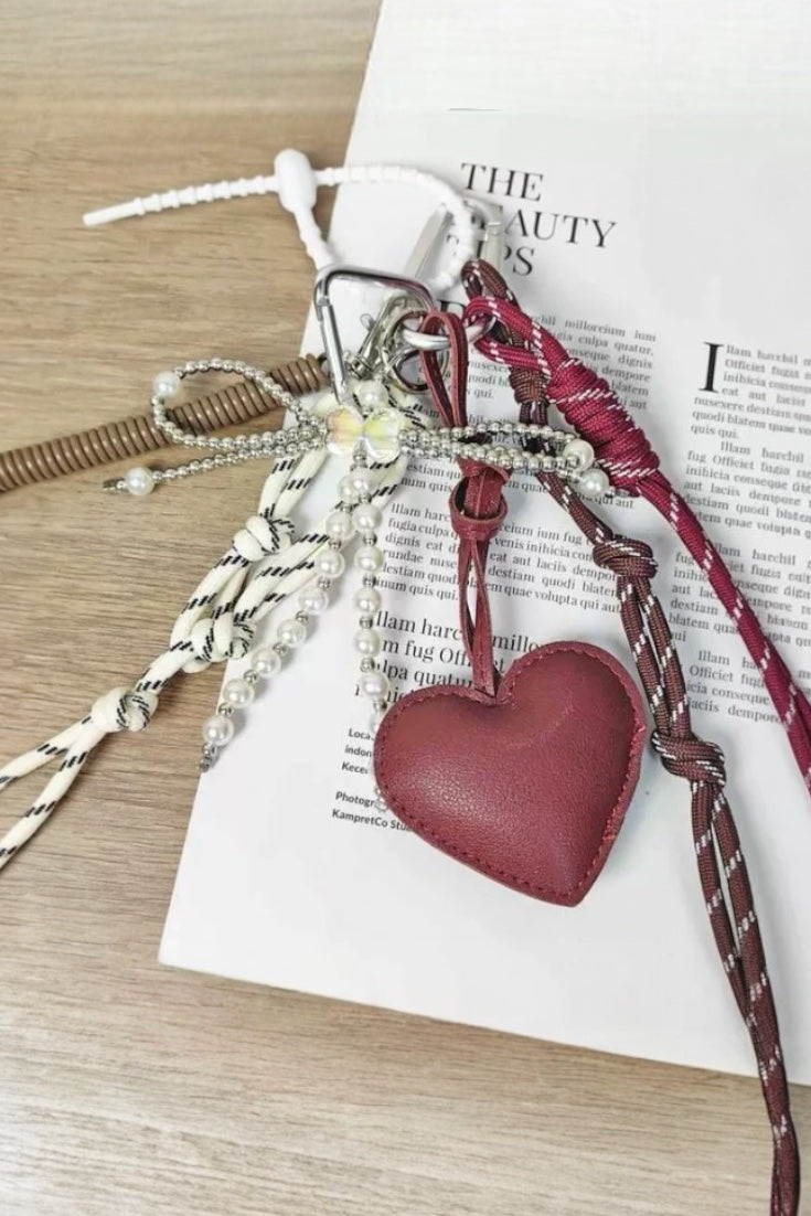 HEART STRINGS BAG CHARM