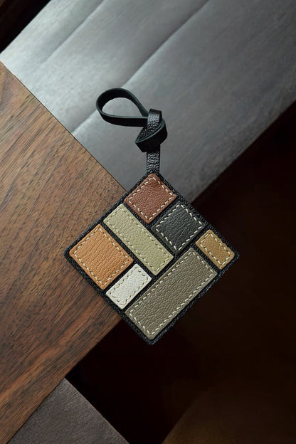 PIET MONDRIAN BAG CHARM