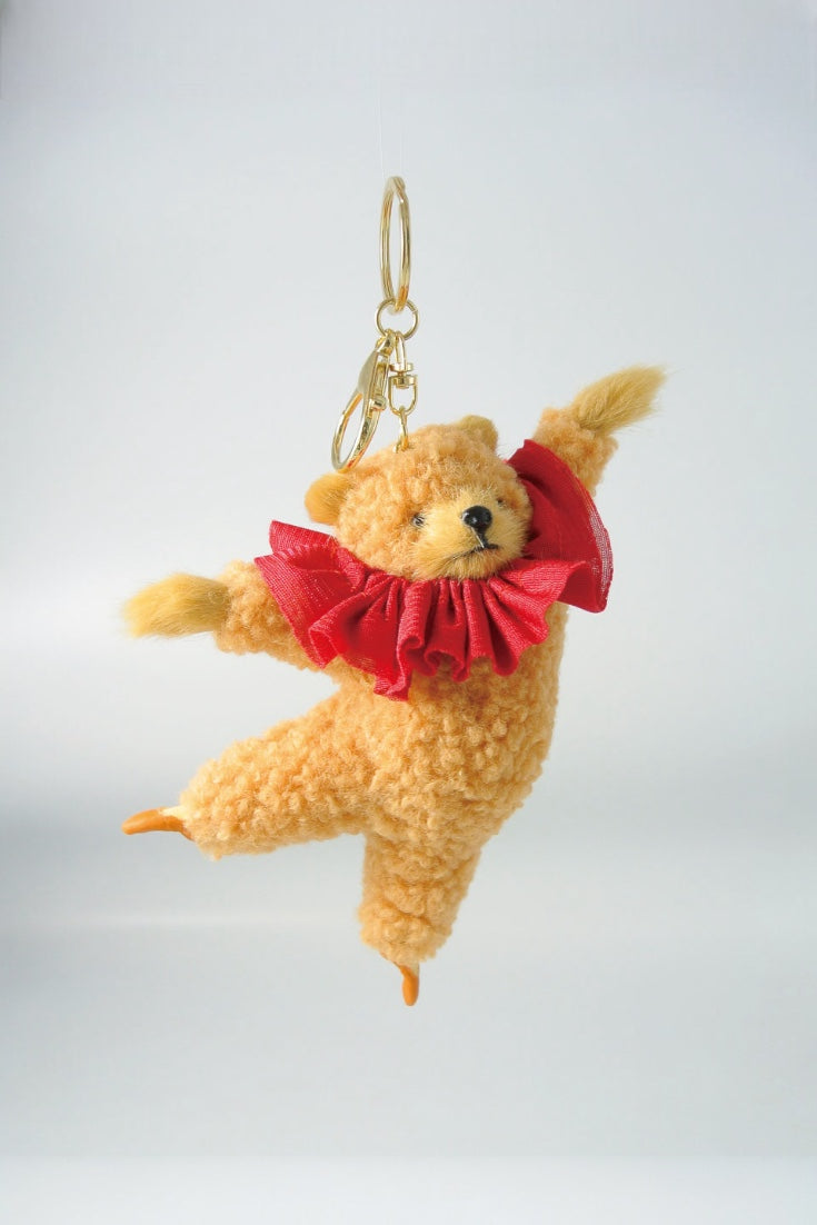 DANCING TEDDY BEAR BAG CHARM