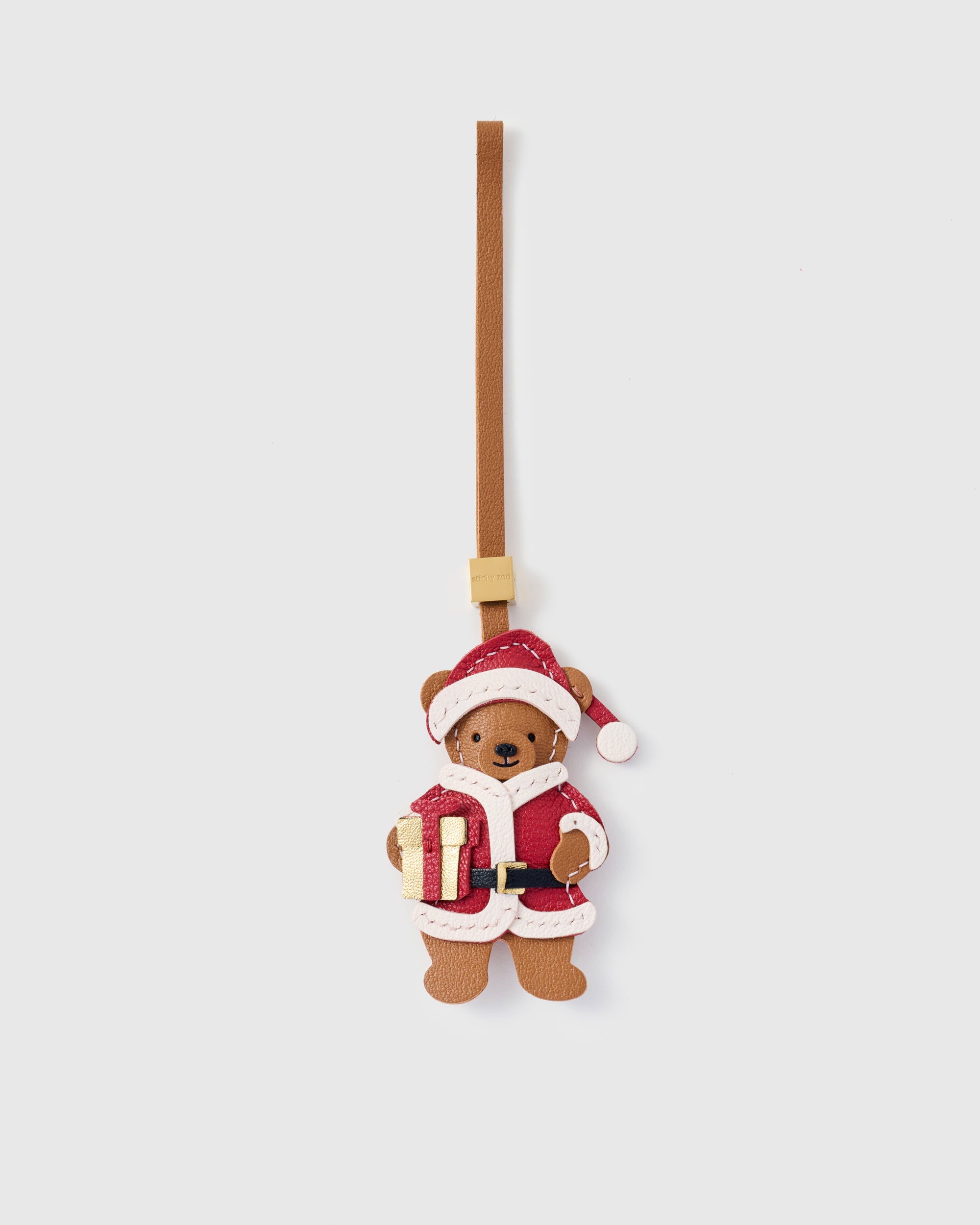 SANTA BEAR CHARM