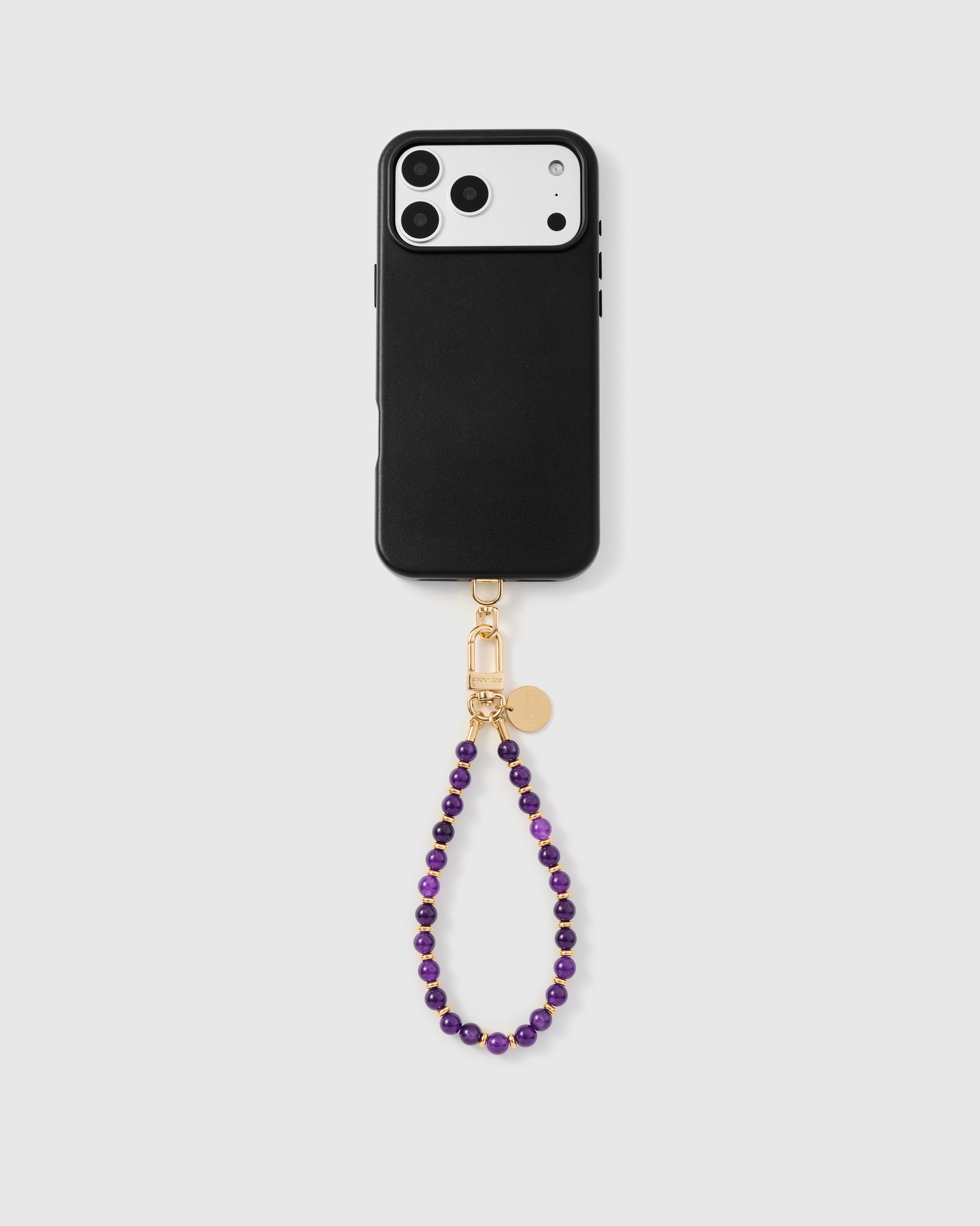 레몬 빛 휴대전화 끈