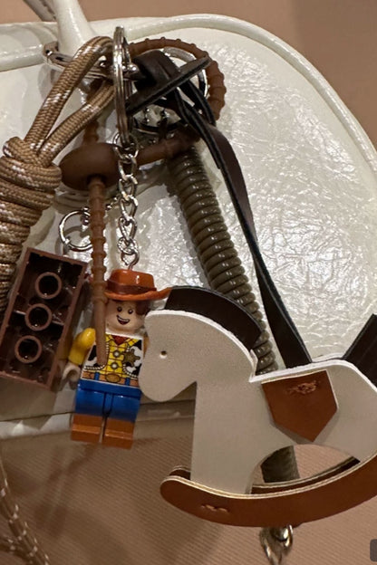 WOODY BAG CHARM