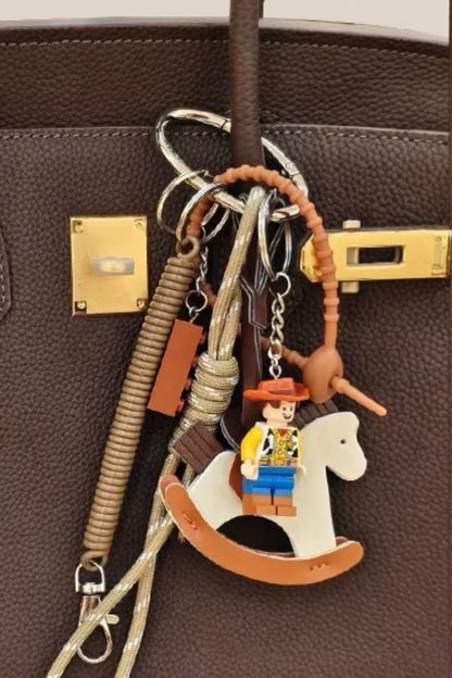 WOODY BAG CHARM