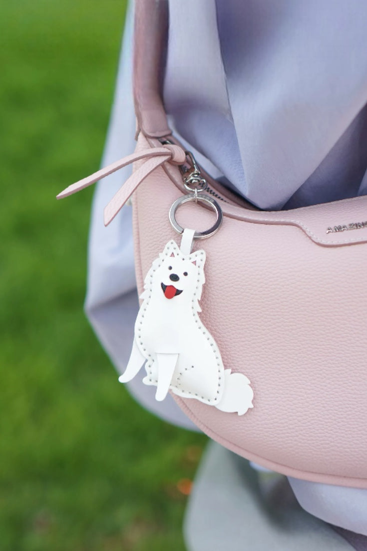 SAMOYED BAG CHARM