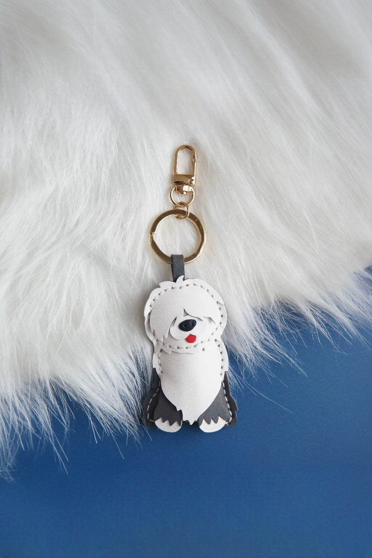 OLD ENGLISH SHEEPDOG BAG CHARM