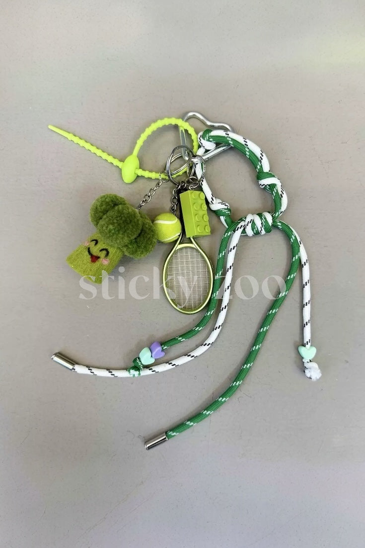 BROCCOLI BAG CHARM