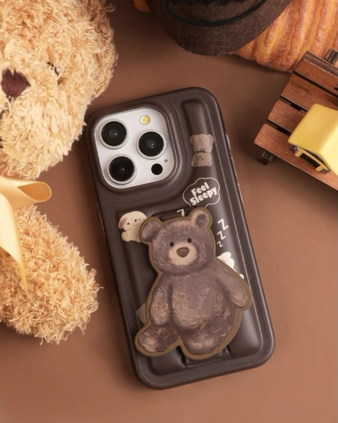 FEEL SLEEPY TEDDY BEAR CASE