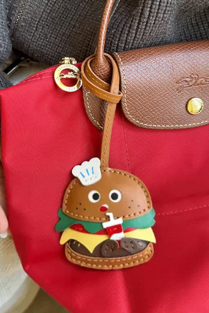 PORK FILLET CHEESEBURGER BAG CHARM