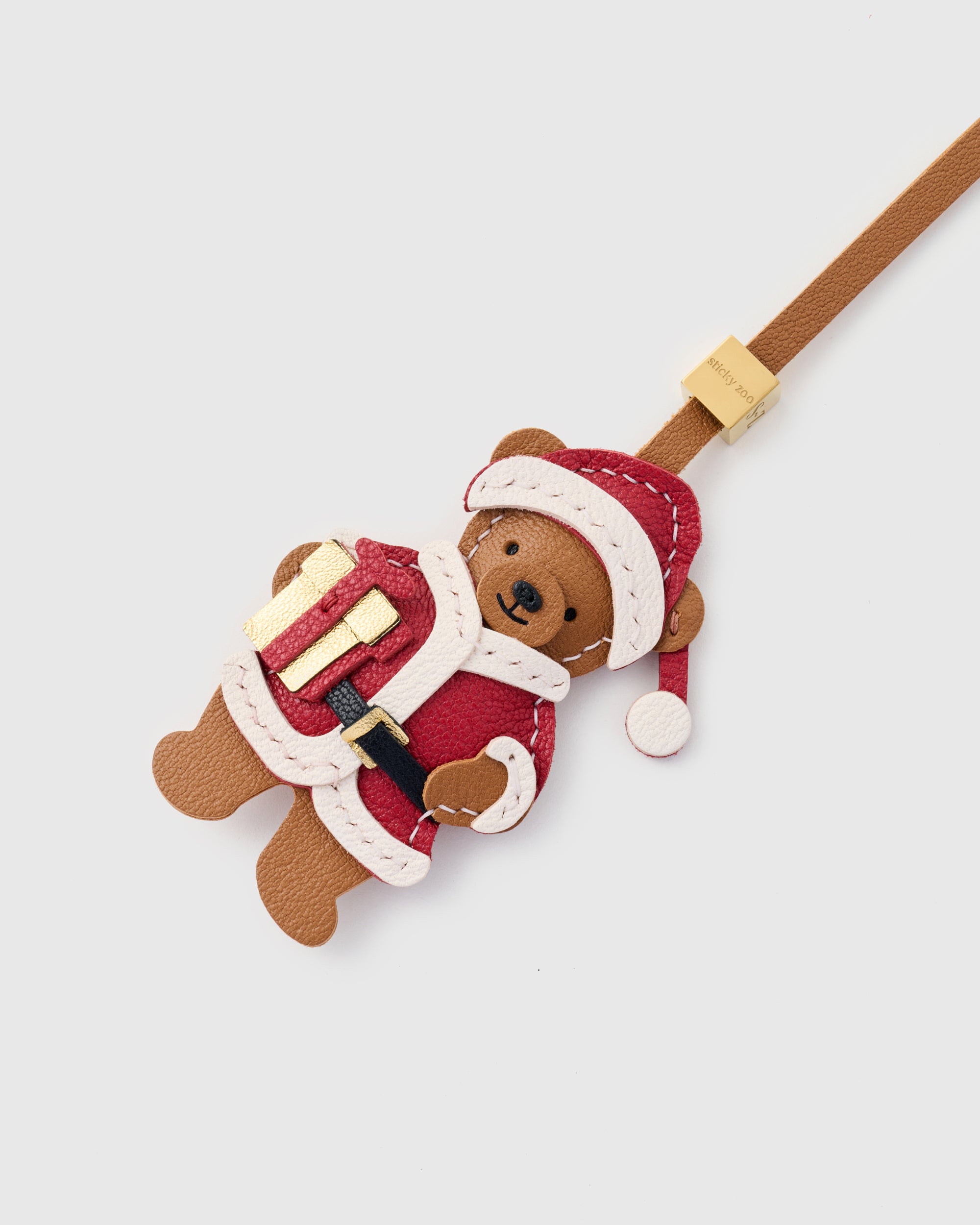 SANTA BEAR CHARM