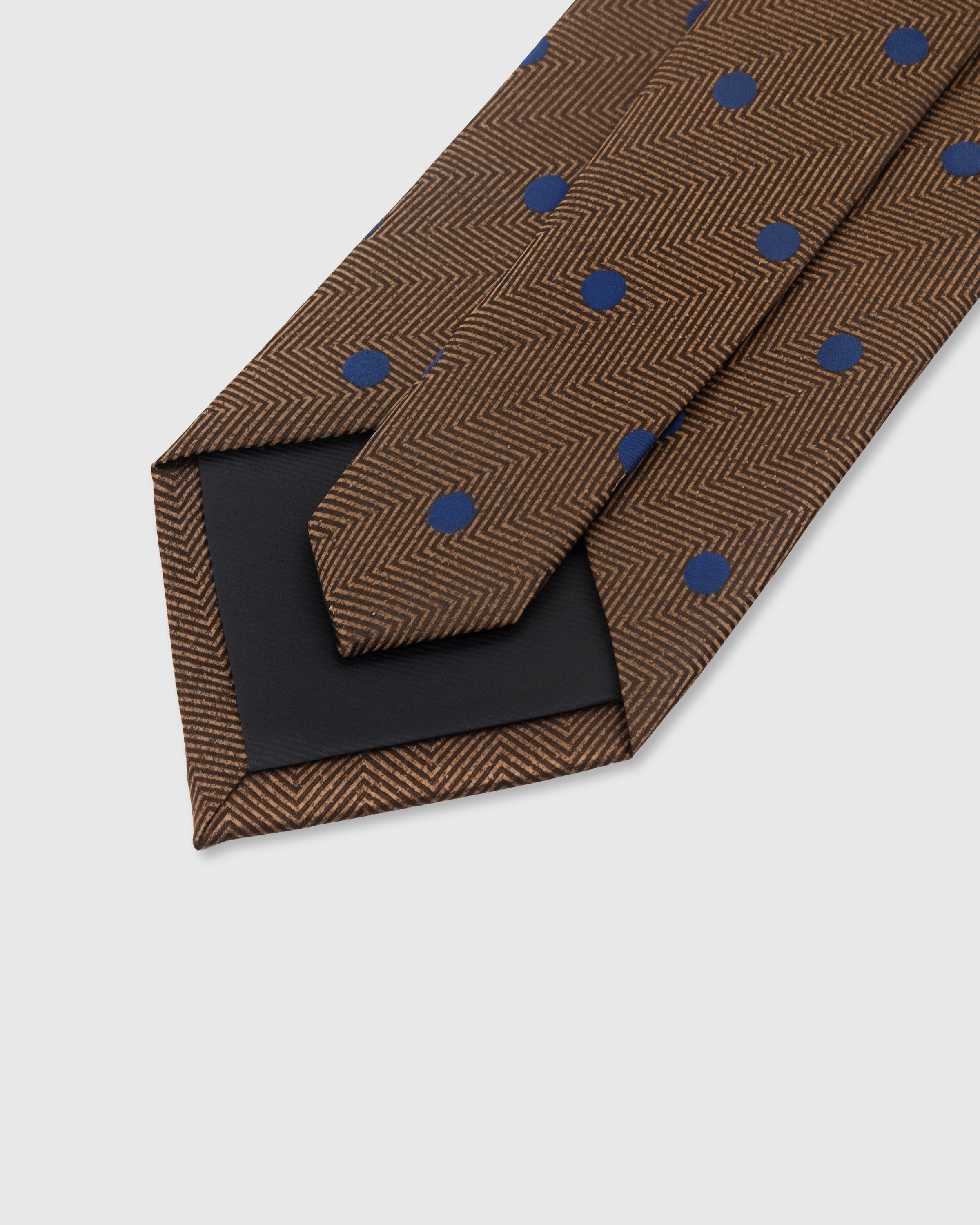 WALNUT POLKA TIE — Rated 4.9★ with 100,000+ sold, gift-ready STICKYZOO packaging, designed in Amsterdam