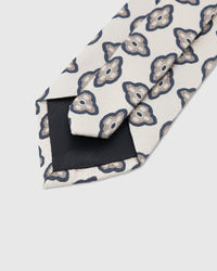 STICKYZOO Pearl Amoeba Tie, 100,000+ sold, structured interlining and hand-finished interior, 145 x 8 cm